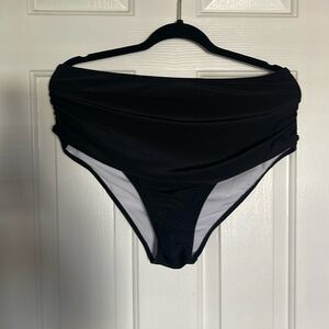 Black bikini bottom
